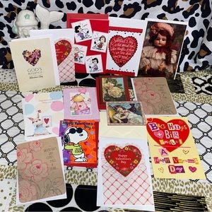 VALENTINES DAY CARDS WITH ENVELOPES
